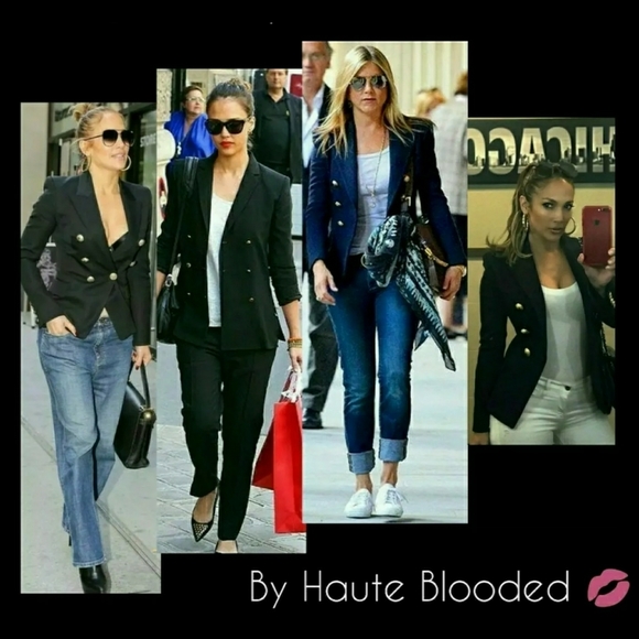 Vintage Christian Dior Jeune Homme Navy Blazer VTG - Picture 7 of 9